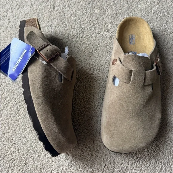 Birkenstock Boston Clog size 39regular soft footbed NEW Retail $169 L8 M6 - Picture 1 of 4